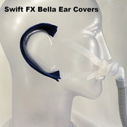 Ear Loop Cover for Swift FX Bella and O2 Cannula by Pad a Cheek Blue Protector